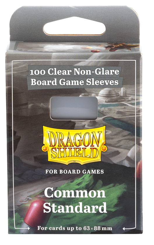 Dragon Shield Board Game Common Standard Sleeves 100 Count - A Muse N Games